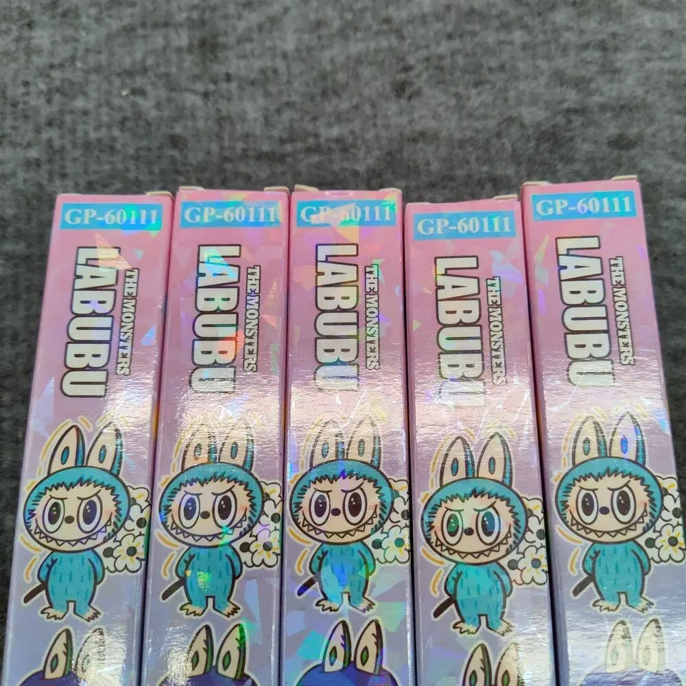 5X Labubu Monster Pens Lot Of 5 New With Box Different Characters NIB